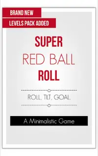 Super Red Ball Roll Screen Shot 0