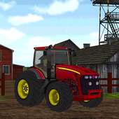 트랙터 하베스트 농업 3D