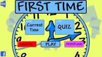 First Time (Clock for kids) Screen Shot 3