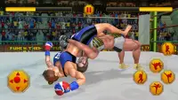 Bad Girl Street Boxing Clash: Kick boxing Games Screen Shot 0