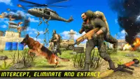 Real Commando Mission 3D Game–Free Shooting Games Screen Shot 1
