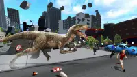 Dinosaur Destroy City Game Screen Shot 0