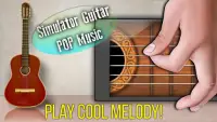 सिम्युलेटर गिटार पॉप संगीत Screen Shot 0