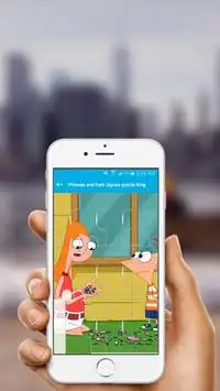 Phineas Jigsaw puzzle King Screen Shot 2
