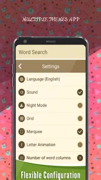 Word Search Puzzle - A Interesting Game Screen Shot 2