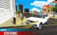 Police Prado New Car Driving : land cruiser 2020 Screen Shot 1