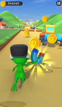 Endless Green Frog Run - Frog Runner Games 2020 Screen Shot 4