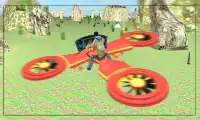 Flying Hovercraft Bike 3D Screen Shot 0