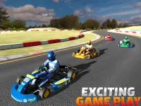 Kart racing 3D – crazy kart driving experience Screen Shot 1