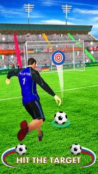Football Dream Soccer League Real Penalty Shoot Screen Shot 1