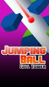 Jumping Ball Fall Tower Screen Shot 0