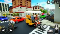 Kadın Chingchi Sürücüsü: Şehir tuk tuk QINGQI Screen Shot 7