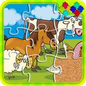 Farm Animal Puzzle Free