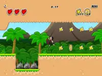 केला बंदर काँग जंगल बंदर राजा भाग साहसिक मुक्त खेल Screen Shot 0