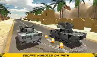 Dirantai tank Jatuh Balap 3D Robot Transformasi Screen Shot 6