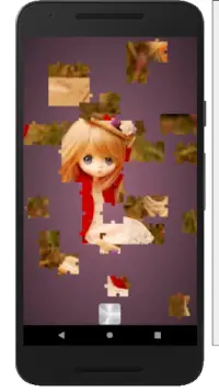 Cute Dolls Jigsaw Slide Puzzle Screen Shot 1