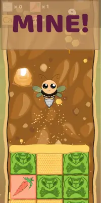 Bee a Miner: Sweet Adventures Screen Shot 2