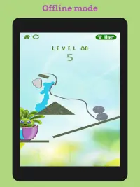 Flower Rescue: Great physics-based puzzle game Screen Shot 14