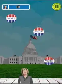 Bag the vote-Hillary vs Trump Screen Shot 2