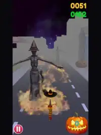 Unity Chan Halloween Berlari: Kengerian Zombie Screen Shot 11