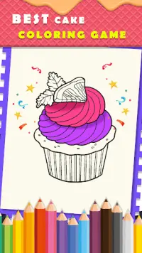 Colorful Cake Art & Design Game Screen Shot 3