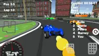 Free Cartoon Formula Racing 3D Screen Shot 2