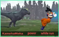 Subway Hero Goku Jungle Survivor rush Screen Shot 1