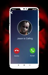 Jason call : Friday the 13th Prank Screen Shot 1