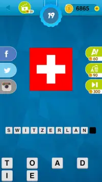 Flags Quiz Game Screen Shot 2