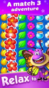 Blossom Crush Flower Match 3 Screen Shot 3