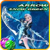 Arrow Snow Queen Bubble Shooter