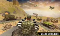 Army Train Gunship Attack: Jeux de conduite de Screen Shot 2