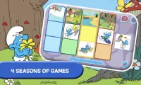 Smurfs and the four seasons Screen Shot 1