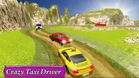 Off Road Tourist Hill Sopir Taksi Sim: Crazy Drive Screen Shot 2