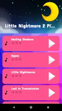 Little Nightmare 2 Piano Tiles Game Screen Shot 0