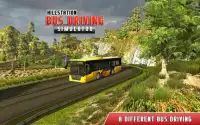 Hill climb bus driving : mountain bus simulator Screen Shot 4