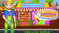 Sweet Bakery Shop Builder Store Construction Game Screen Shot 0