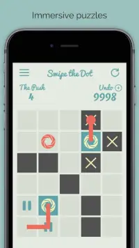 Swipe The Dot: Solve Epic Puzzle Brain Games Free Screen Shot 1