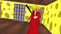 Scary sponge granny - house escape Screen Shot 0