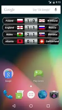Football EURO 2016 Widget Screen Shot 0