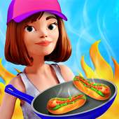 Sausage & BBQ Food Truck: Kitchen Cooking Game