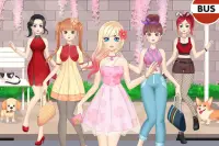 Moda de Anime Chicas - Maquillaje y Vestir Screen Shot 0