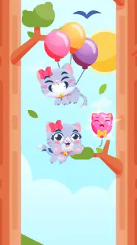 Cute cat games for children from 3 to 6 years Screen Shot 1