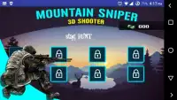 Sniper de montaña 3D Shooter Screen Shot 3