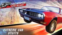 Ultimate Car Stunt Driving Sim - Impossible Track Screen Shot 1