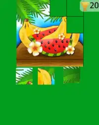 frutas rompecabezas juego Screen Shot 4