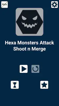 ataque hexagonal: atirar e mesclar números Screen Shot 7