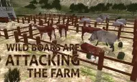 Farm Boar Hunter Simulator Screen Shot 1