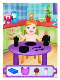لعبة العناية بالاطفال الصغار الرضع Screen Shot 4