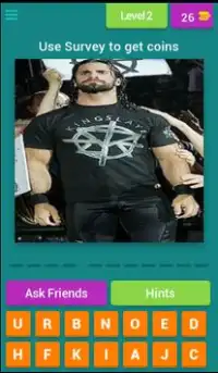 Wrestling Quiz Screen Shot 1